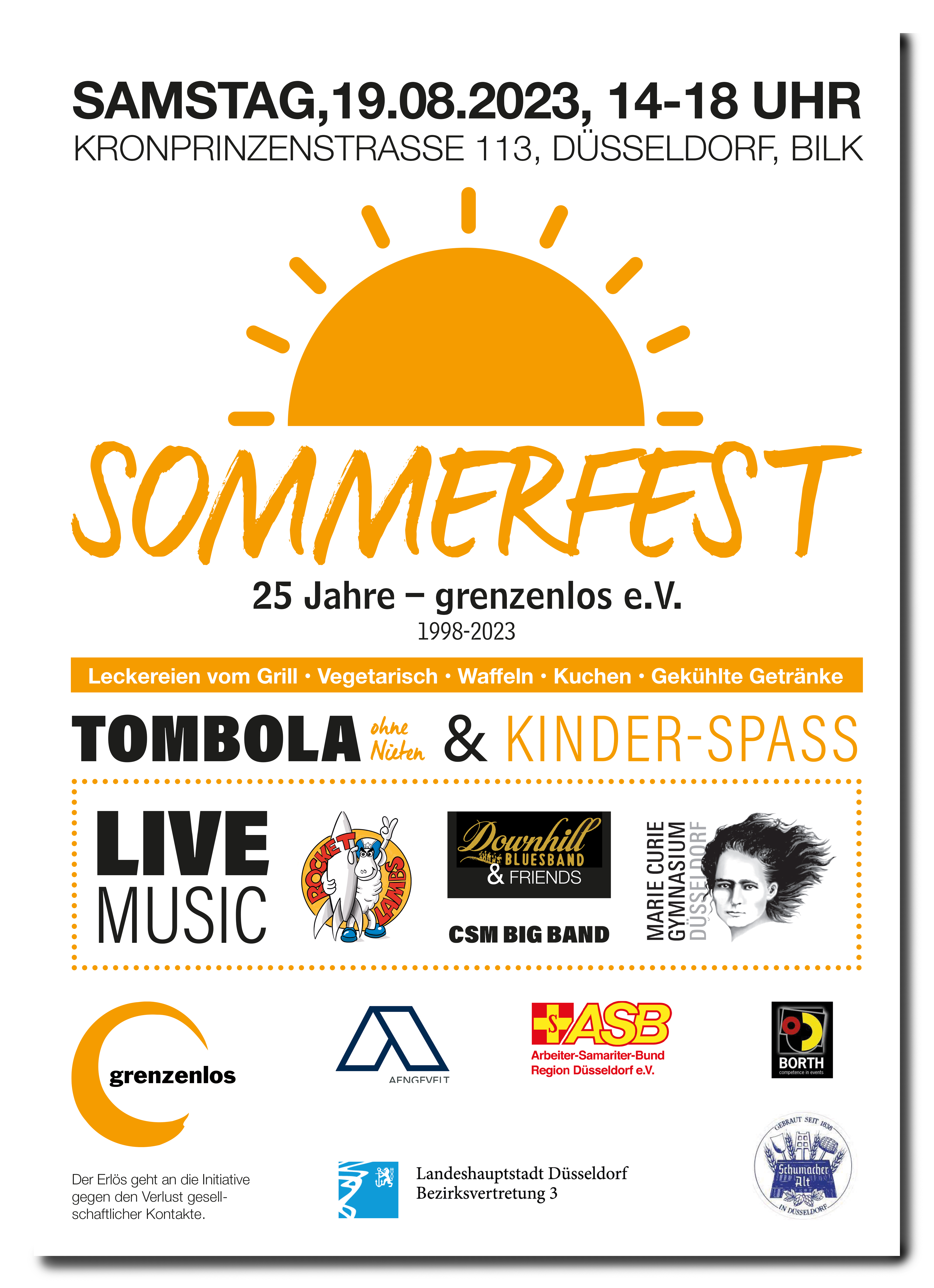 Sommerfest-Poster