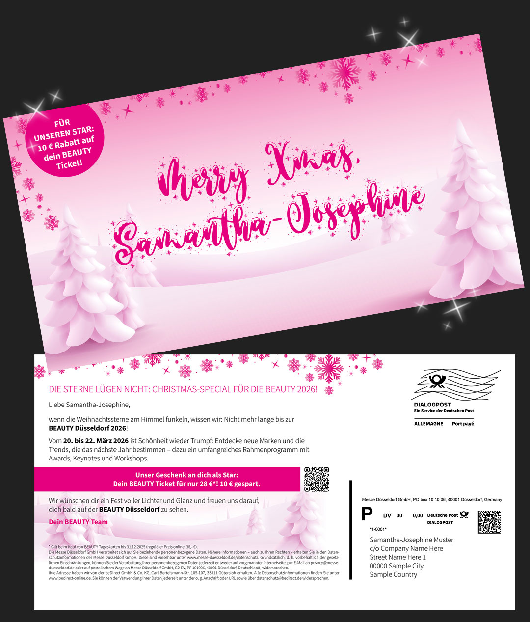 Besucher-Xmas-Mailing